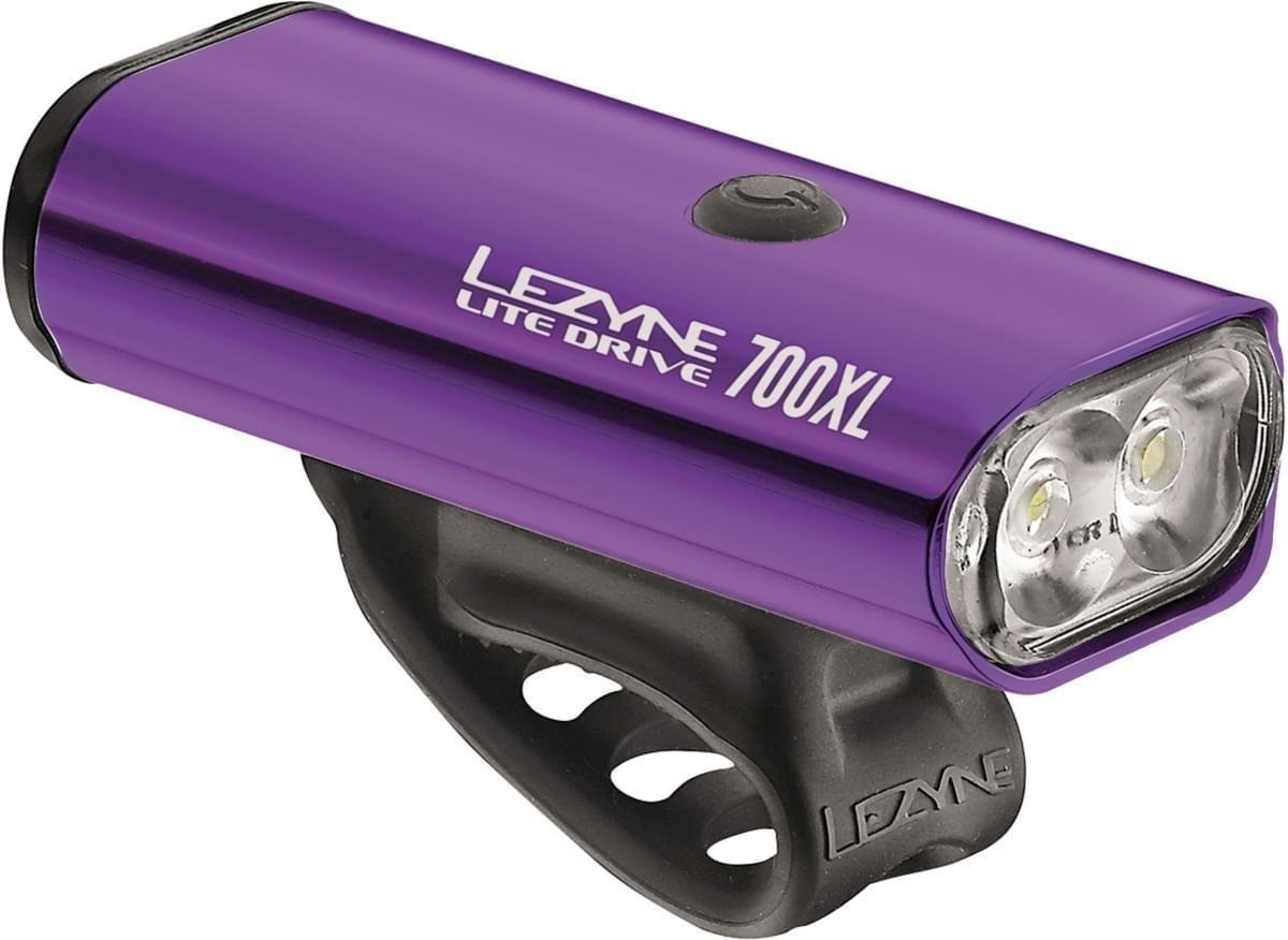 Első lámpa Lezyne Lite Drive 800XL Purple