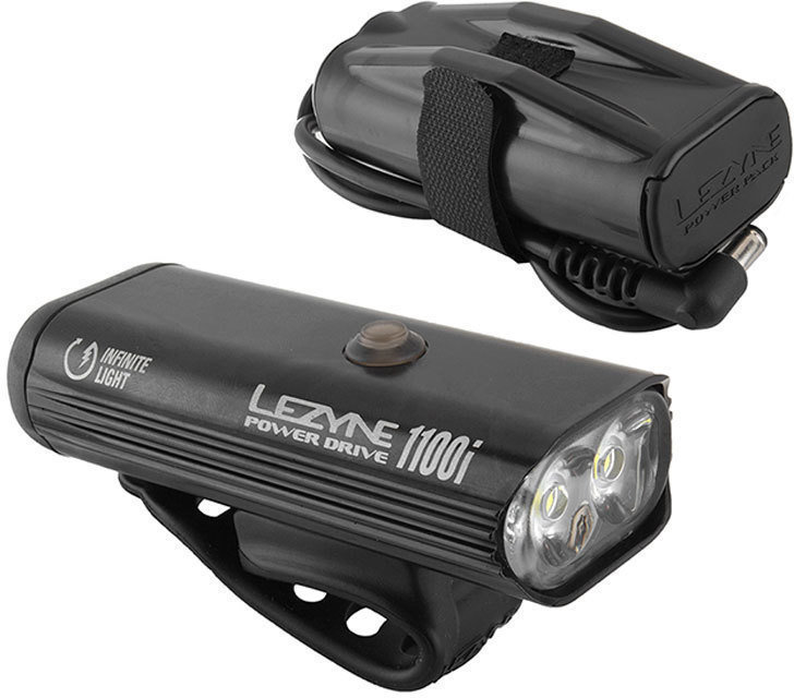Első lámpa Lezyne Power Drive 1100I Loaded Black