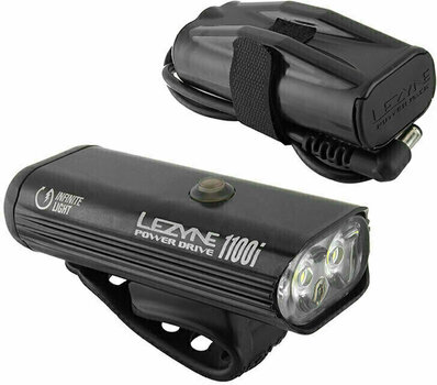 Lumini bicicletă Lezyne Power Drive 1100I Loaded Black - 1