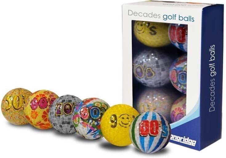 Golfový míček Longridge Decades Golf Balls 6 pck