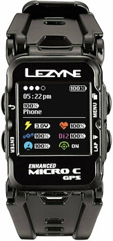 Elektronika za bicikl Lezyne GPS Watch Strap Black - 1