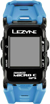 Cykelelektronik Lezyne GPS Watch Strap Cyan - 1