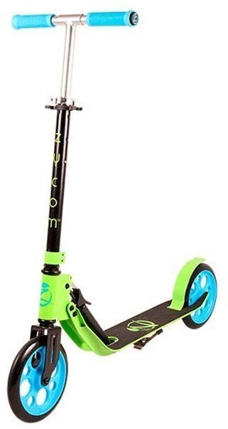 Klassische Roller Zycom Scooter Easy Ride 200 Green Blue