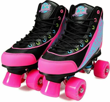 Kolieskové korčule Luscious Skates Disco Diva 37 Black/Pink - 1