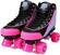 Rollers en ligne Luscious Skates Disco Diva 40 Black/Pink