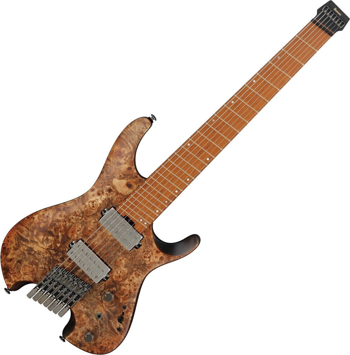 Guitarra sem cabeçalho Ibanez QX527PB-ABS Antique Brown Stained