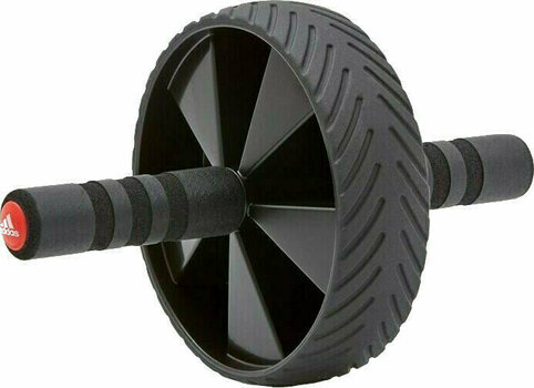 Harjoituspyörä Adidas Ab Wheel Musta Harjoituspyörä - 1
