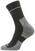 Kerékpáros zoknik Sealskinz Solo QuickDry Ankle Length Sock Black/Grey L Kerékpáros zoknik