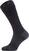 Cyklo ponožky Sealskinz Waterproof All Weather Mid Length Sock with Hydrostop Black/Grey M Cyklo ponožky