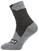 Calcetines de ciclismo Sealskinz Waterproof All Weather Ankle Length Sock Black/Grey Marl S Calcetines de ciclismo
