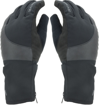 Cyklistické rukavice Sealskinz Waterproof Cold Weather Reflective Cycle Glove Black XL Cyklistické rukavice - 1