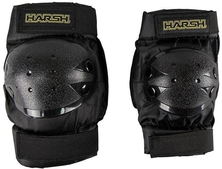 Inline and Cycling Protectors Harsh Kids Pack Protection Set Knee and Ellbow for Kids size S black