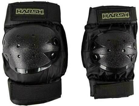 Inline and Cycling Protectors Harsh Kids Pack Protection Set Knee and Ellbow for Kids size S black - 1