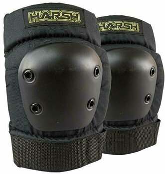 Inliner und Fahrrad Protektoren Harsh Pro Park Protection Elbow Pads for Adults Black S - 1