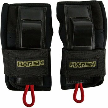 Inline and Cycling Protectors Harsh Roller Derby Protection Wrist Guards for Adults Black M - 1
