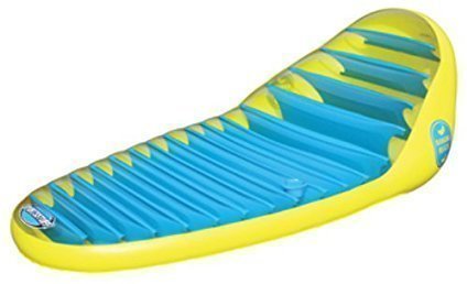 Opblaasbaar speelgoed voor in het water Sportsstuff Inflatable Banana Beach Lounge 1 Person Opblaasbaar speelgoed voor in het water