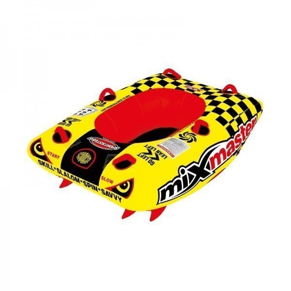 Nafukovacie koleso za čln Sportsstuff Towable Mix Master 1 Person Yellow/Black/Red