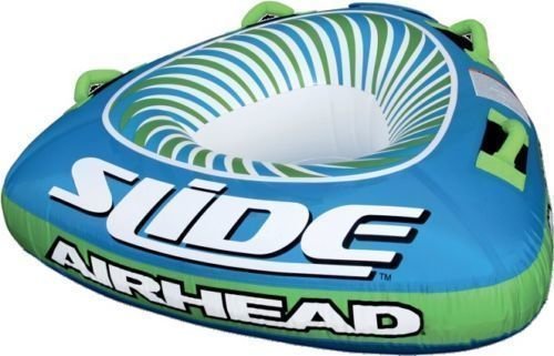Aufblasbare Ringe / Bananen / Boote Airhead Towable Slide 1 Person blue/green/white