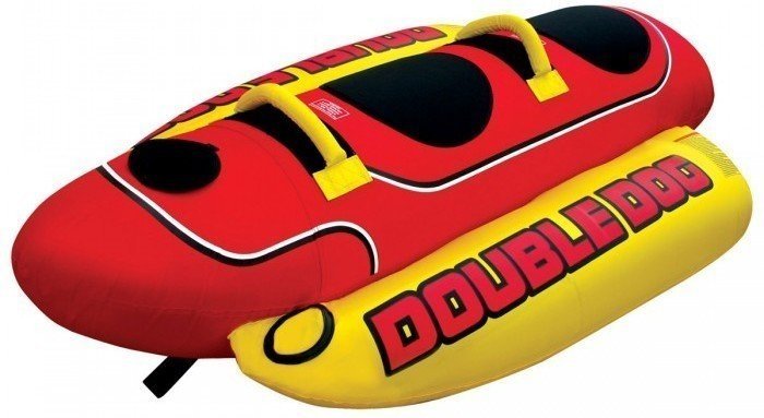 Tuba za vuču Airhead Towable Double Dog 2 Persons red/yellow