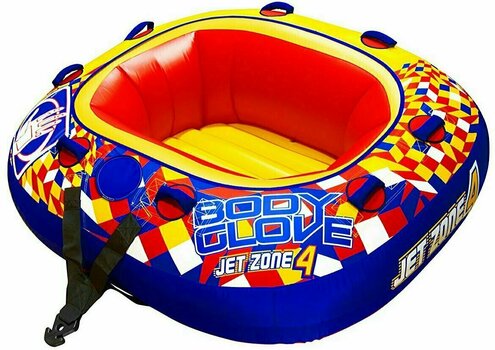 Fun Tube Body Glove Towable Jet Zone 4 Perons blue/red/yellow - 1