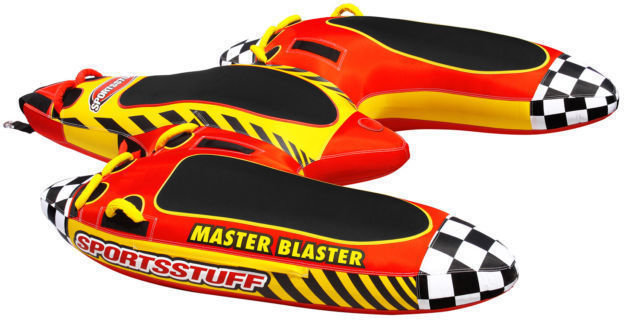 Opblaasbare ringen / bananen / boten Sportsstuff Towable Master Blaster 3 Persons Red/Black/Yellow