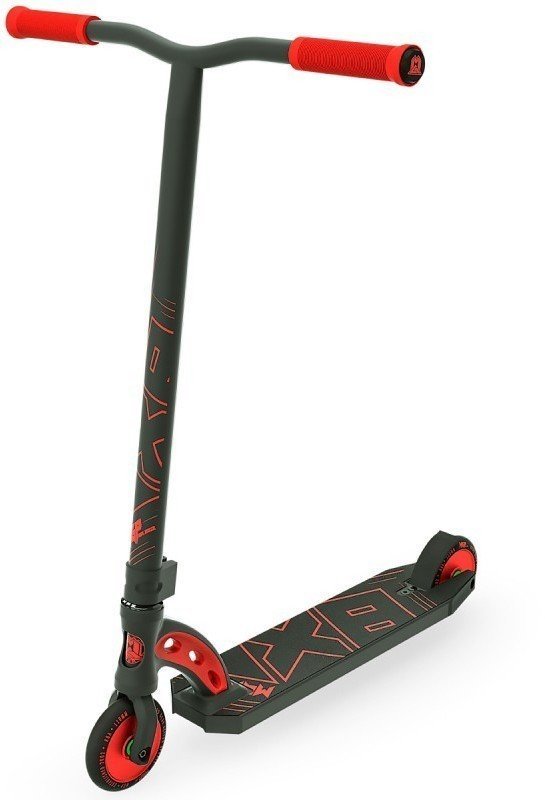 Klassische Roller MGP Scooter VX8 Pro Black Out Range red/black