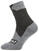 Fahrradsocken Sealskinz Waterproof All Weather Ankle Length Sock Black/Grey Marl XL Fahrradsocken