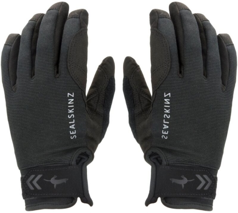 Levně Sealskinz Waterproof All Weather Glove Black S Cyklistické rukavice