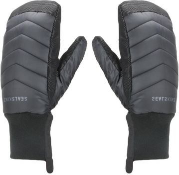 Cyklistické rukavice Sealskinz Waterproof All Weather Lightweight Insulated Mitten Black 2XL Cyklistické rukavice - 1