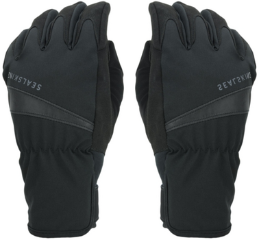 guanti da ciclismo Sealskinz Waterproof All Weather Cycle Womens Glove Black M guanti da ciclismo - 1
