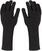 Cyklistické rukavice Sealskinz Waterproof All Weather Ultra Grip Knitted Gauntlet Black L Cyklistické rukavice