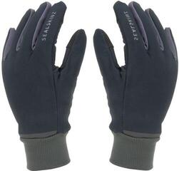 Mănuși ciclism Sealskinz Waterproof All Weather Lightweight Glove with Fusion Control Black/Grey XL Mănuși ciclism