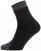 Чорапи за колоездене Sealskinz Waterproof Warm Weather Ankle Length Sock Black/Grey M Чорапи за колоездене