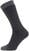 Cyklo ponožky Sealskinz Waterproof Warm Weather Mid Length Sock Black/Grey L Cyklo ponožky