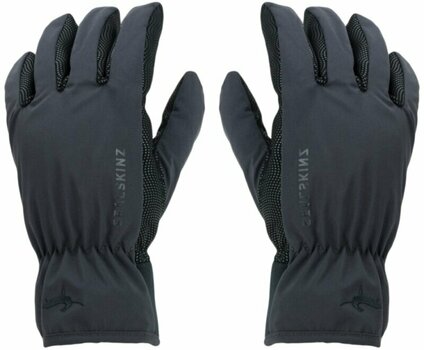Cyklistické rukavice Sealskinz Waterproof All Weather Lightweight Womens Glove Black XL Cyklistické rukavice - 1