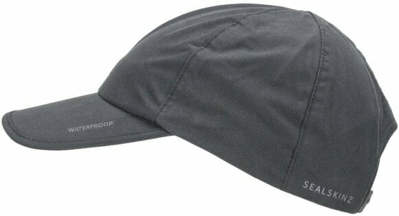 Cappellino da ciclismo Sealskinz Waterproof All Weather Cap Black/Grey UNI Cap - 1