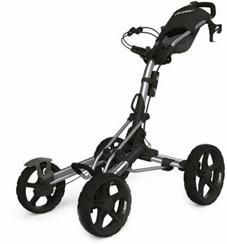 Manuální golfové vozíky Clicgear 8.0 Silver/Black Manuální golfové vozíky - 1