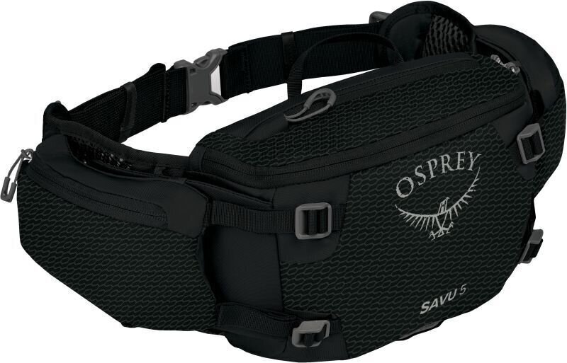 Fietsrugzak en accessoires Osprey Savu Black Heuptas