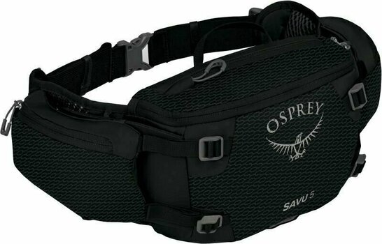 Cycling backpack and accessories Osprey Savu Black Waistbag - 1