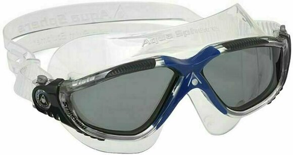 Okulary do pływania Aqua Sphere Okulary do pływania Vista Dark Lens Clear/Dark grey UNI - 1