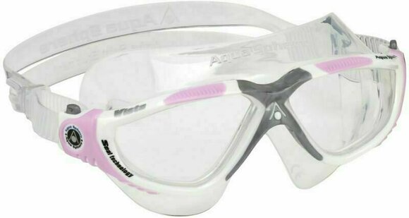 Swimming Goggles Aqua Sphere Swimming Goggles Vista Lady Clear Lens White/Pink UNI - 1