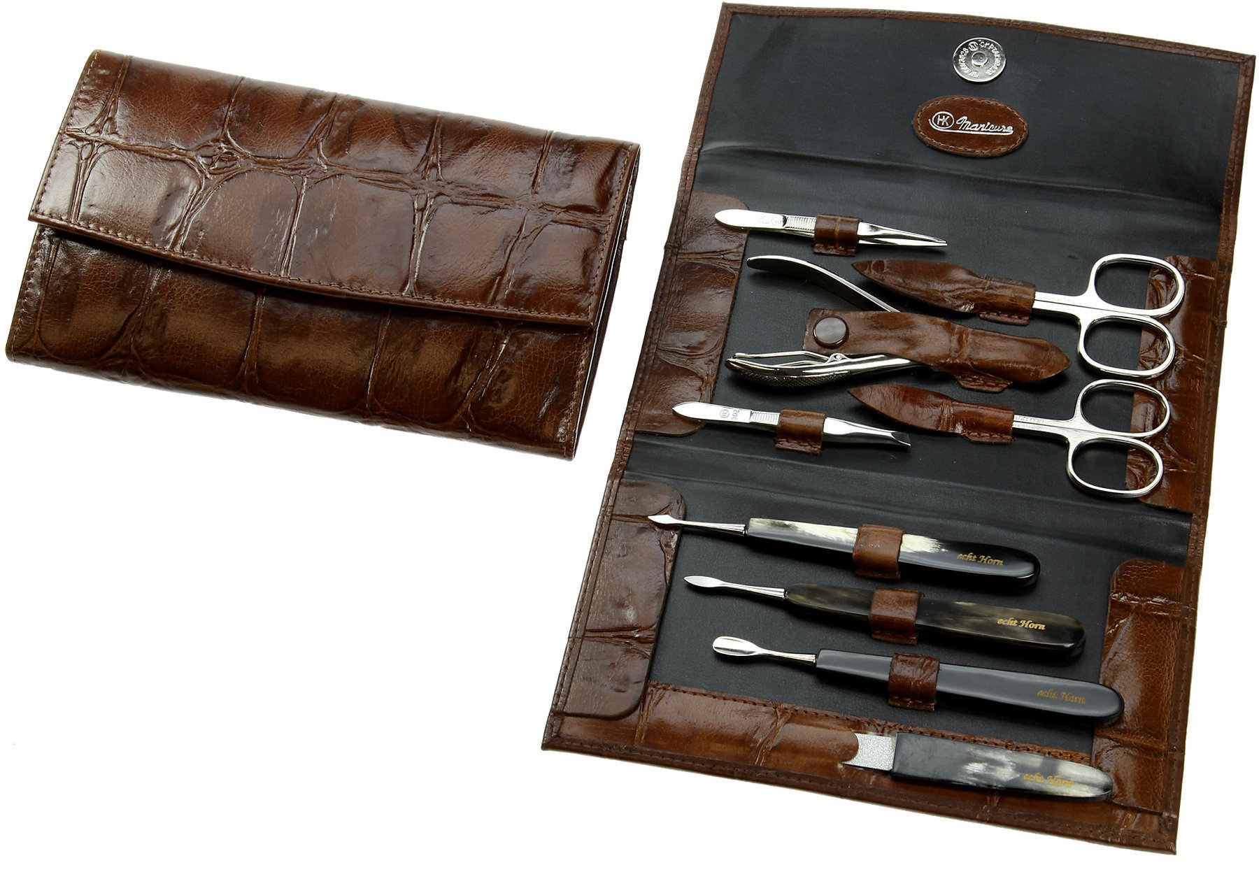 Huse și accesorii pentru cuțit Hans Kniebes 9 Pieces Manicure Set 823-9003