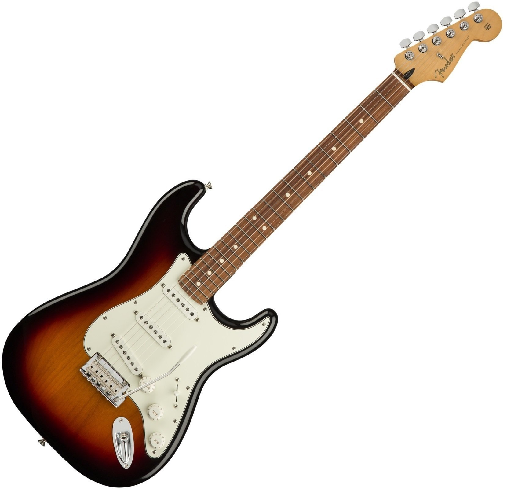 Elektromos gitár Fender Player Series Stratocaster PF 3-Tone Sunburst