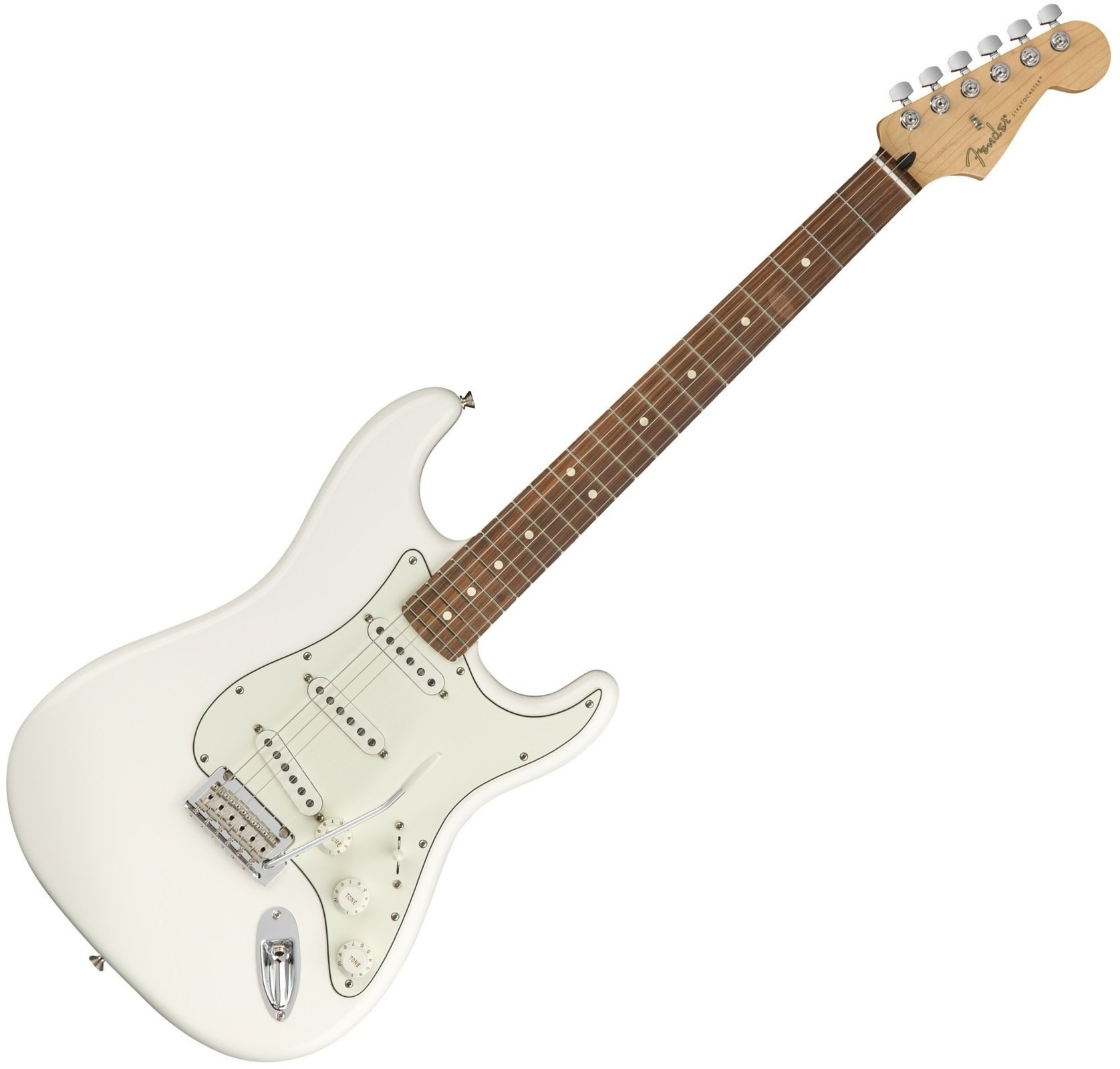 Electric guitar Fender Player Series Stratocaster PF Polar White