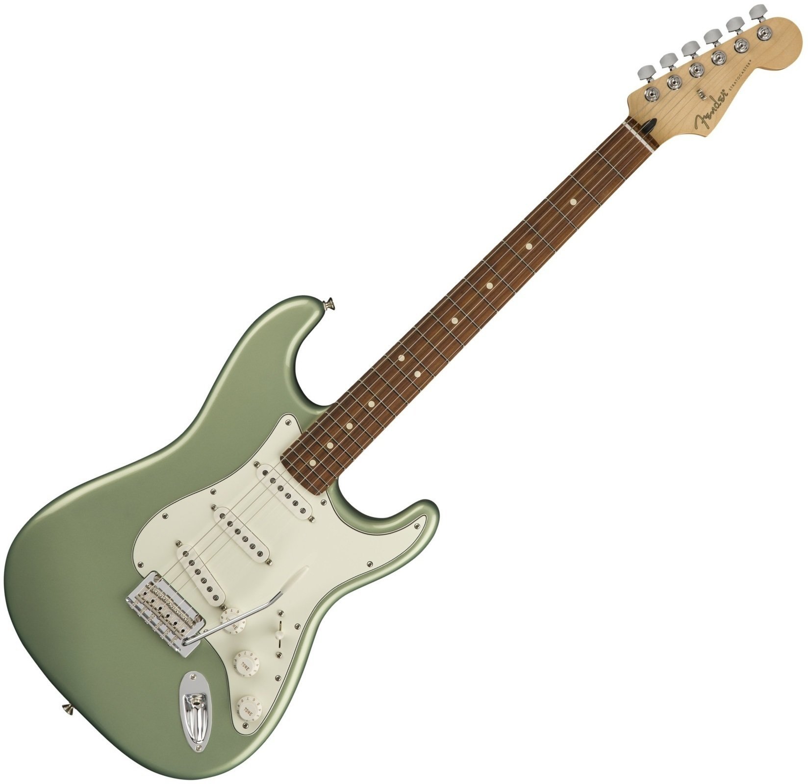 Guitarra eléctrica Fender Player Series Stratocaster PF Sage Green Metallic