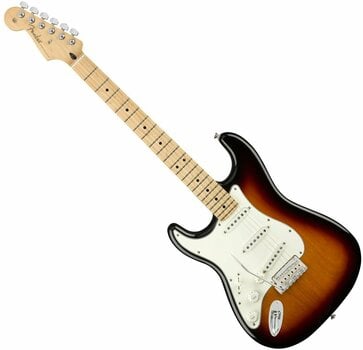 Guitare électrique Fender Player Series Stratocaster MN LH 3-Tone Sunburst - 1