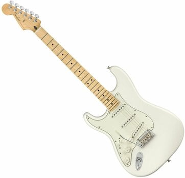 Electric guitar Fender Player Series Stratocaster MN LH Polar White - 1