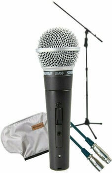 Mikrofon dynamiczny wokalny Shure SM58-SE SET Mikrofon dynamiczny wokalny - 1