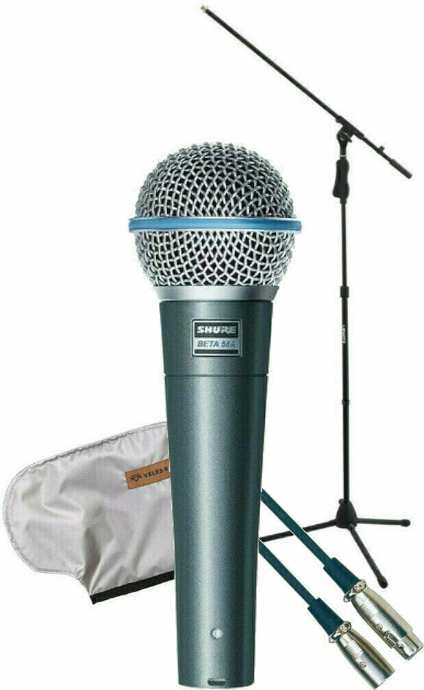 Shure BETA58A SET Microfon vocal dinamic - Muziker