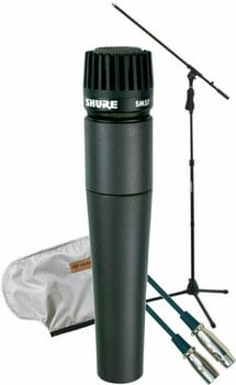 Mikrofon dynamiczny instrumentalny Shure SM57-LCE SET Mikrofon dynamiczny instrumentalny - 1